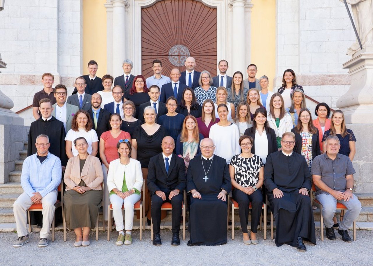 Foto: Stiftsgymnasium Seitenstetten (2025) Lehrkörper des Stiftsgymnasiums Seitenstetten 2025_26